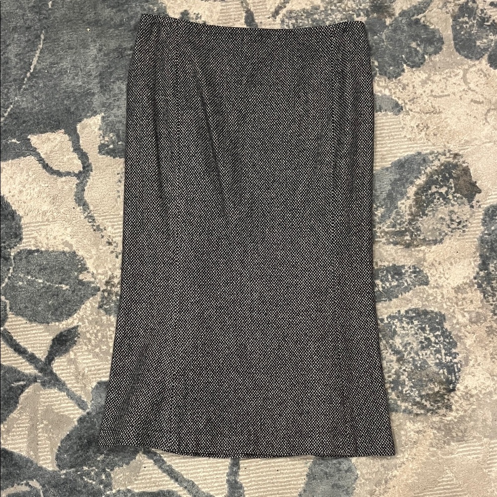 Ralph Lauren Black and White Pencil Skirt